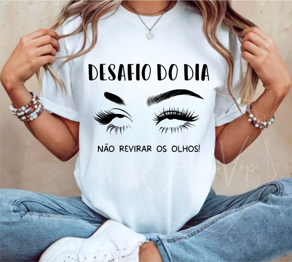 Desafio do dia Não revirar os olhos!